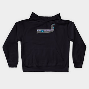 Time travel Kids Hoodie